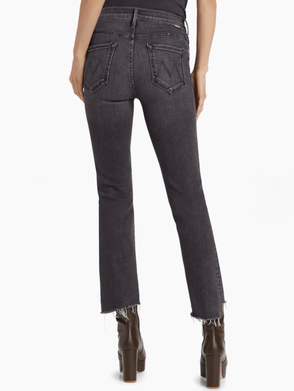 NWOT MOTHER the Insider Cropped Step Frey